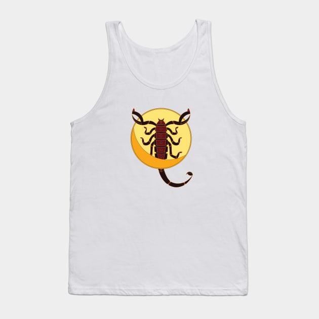 Scorpio Zodiac Sign Tank Top by Marija154